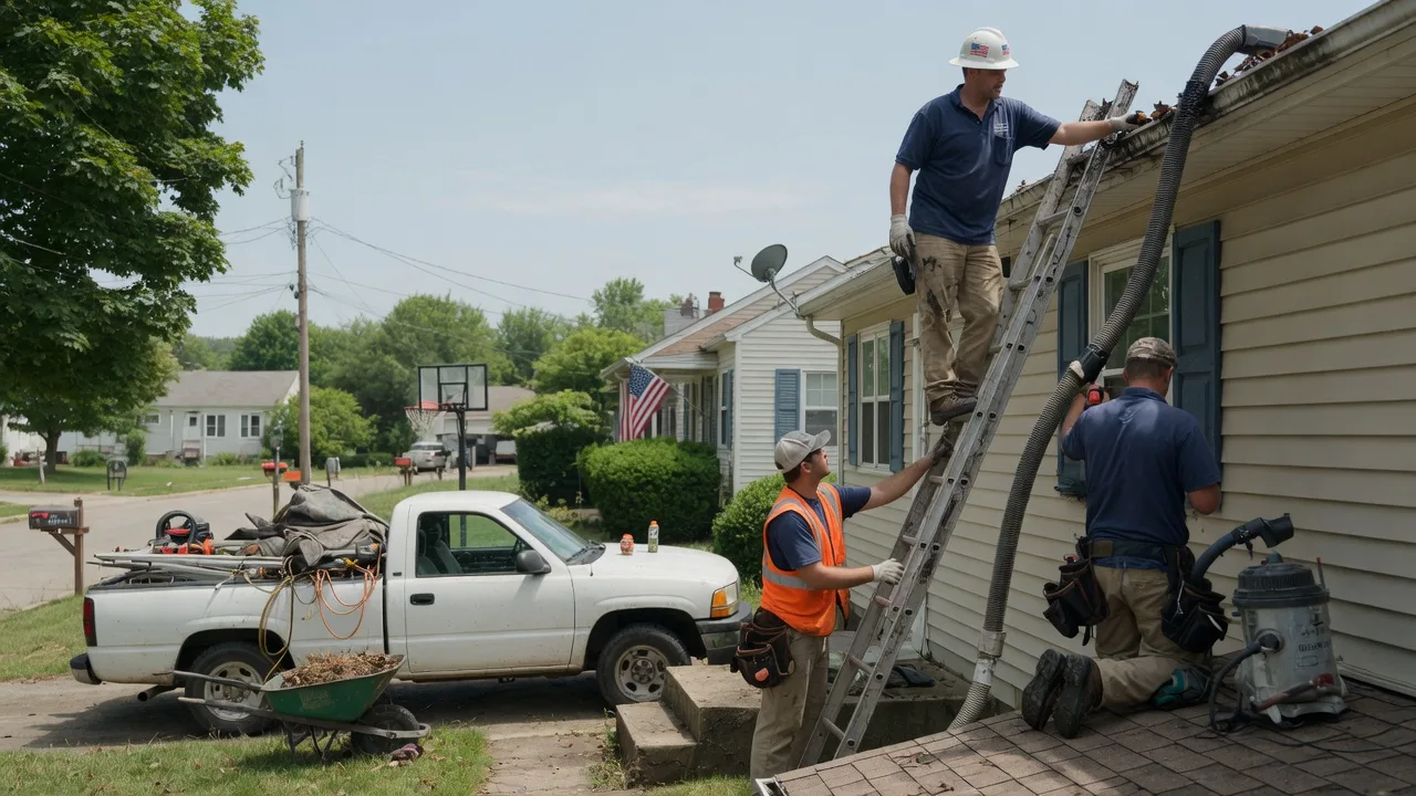 Gutter Installation in Paden City, WV near me